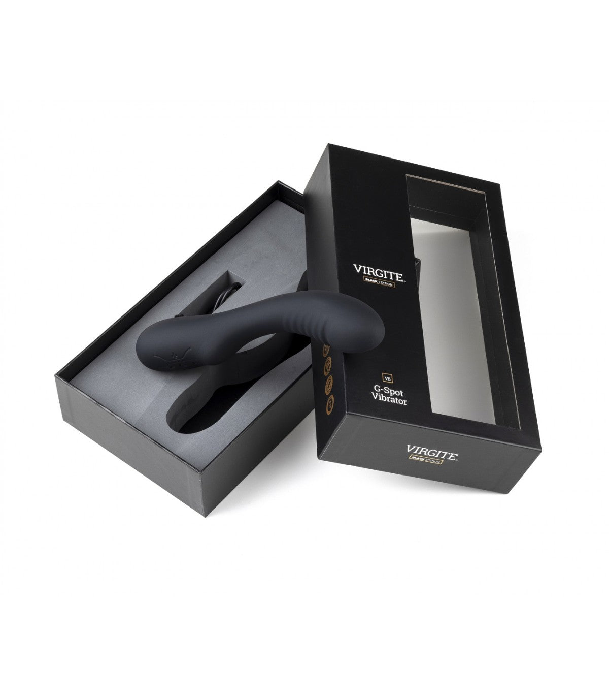 VIBRATORE RICARICABILE V5 BLACK EDITION