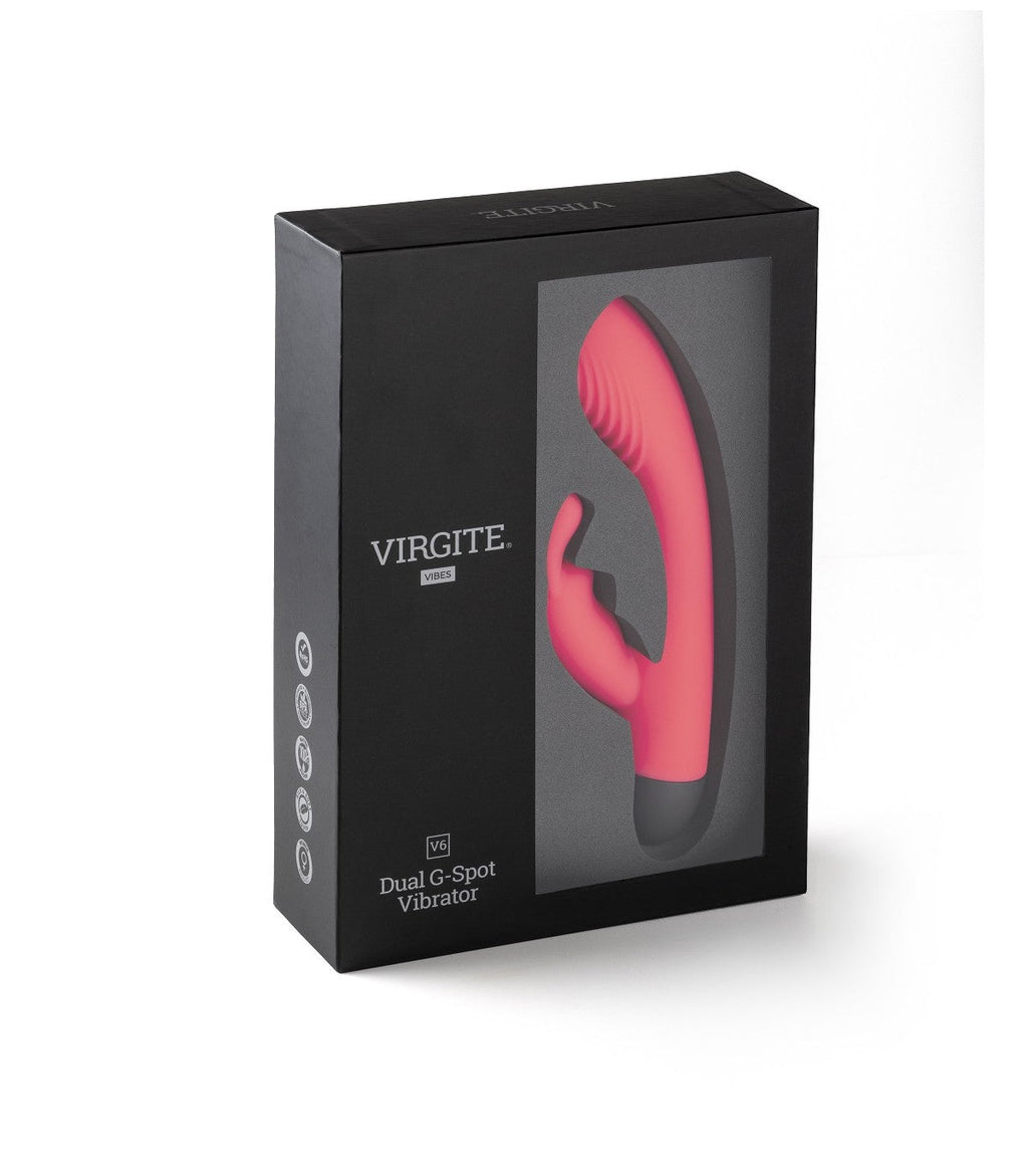 VIBRATORE RICARICABILE PINK V6