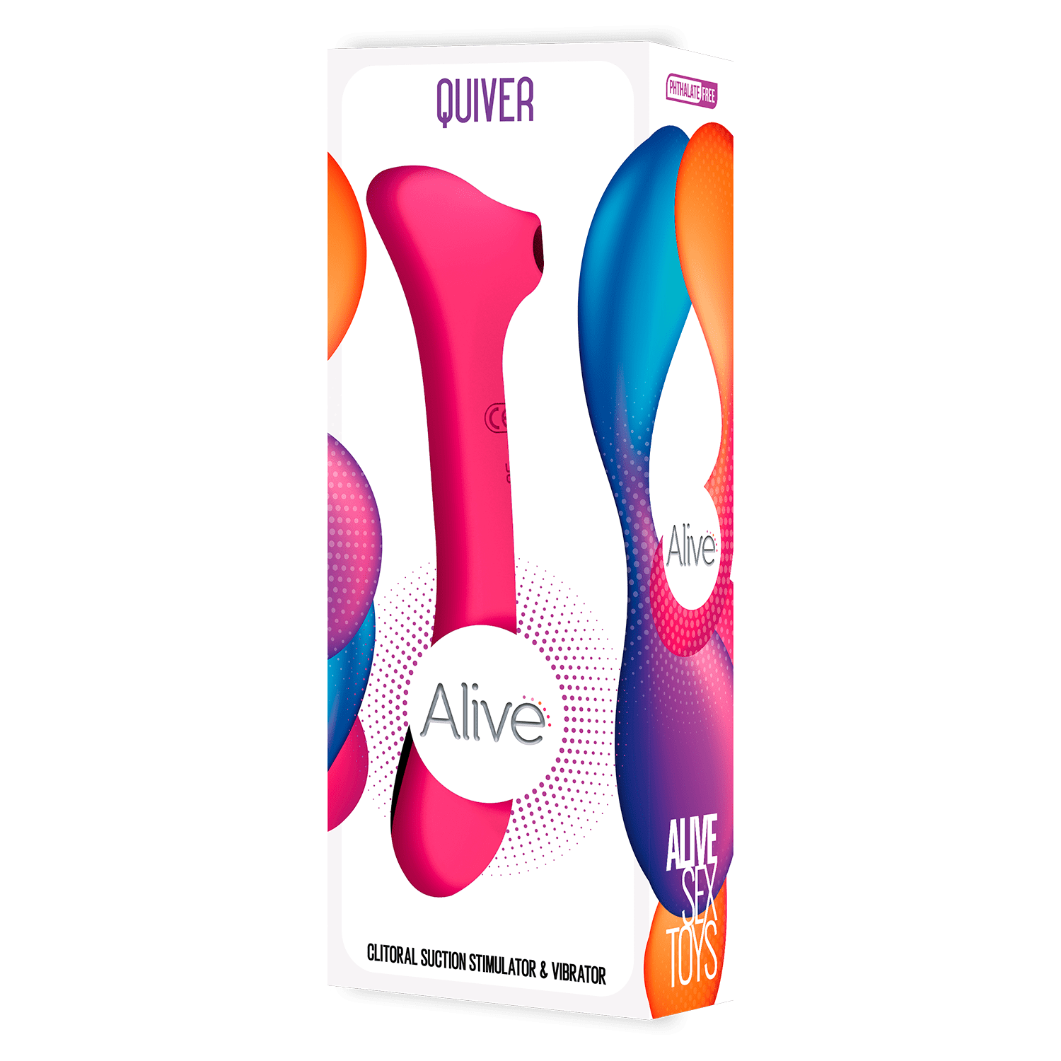 Alive - Succhia Clitoride Quiver - Rosa