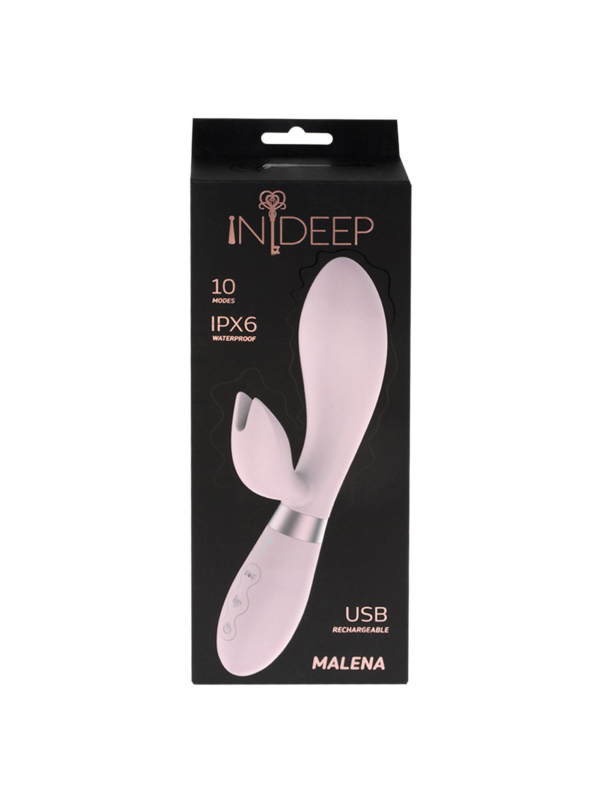 Lola Games - Vibratore Rabbit Ricaricabile Malena - Rosa