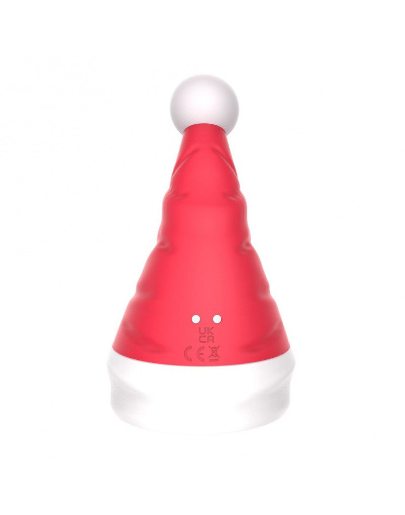 Vibratore Punto G Cappello Natalizio con Stimolatore Clitorideo