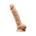 Silexd - Vibratore Premium Silicone Mod.1 8'' + Controllo Remoto - Color Carne
