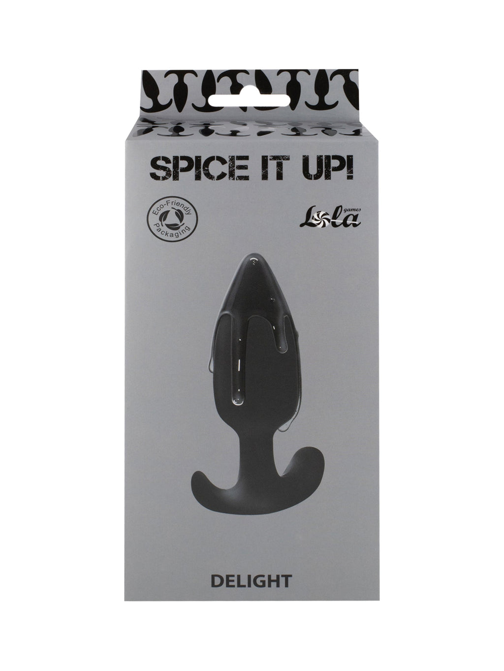 Lola Games -  Plug Anale con Pallina in Metallo Delight - Nero