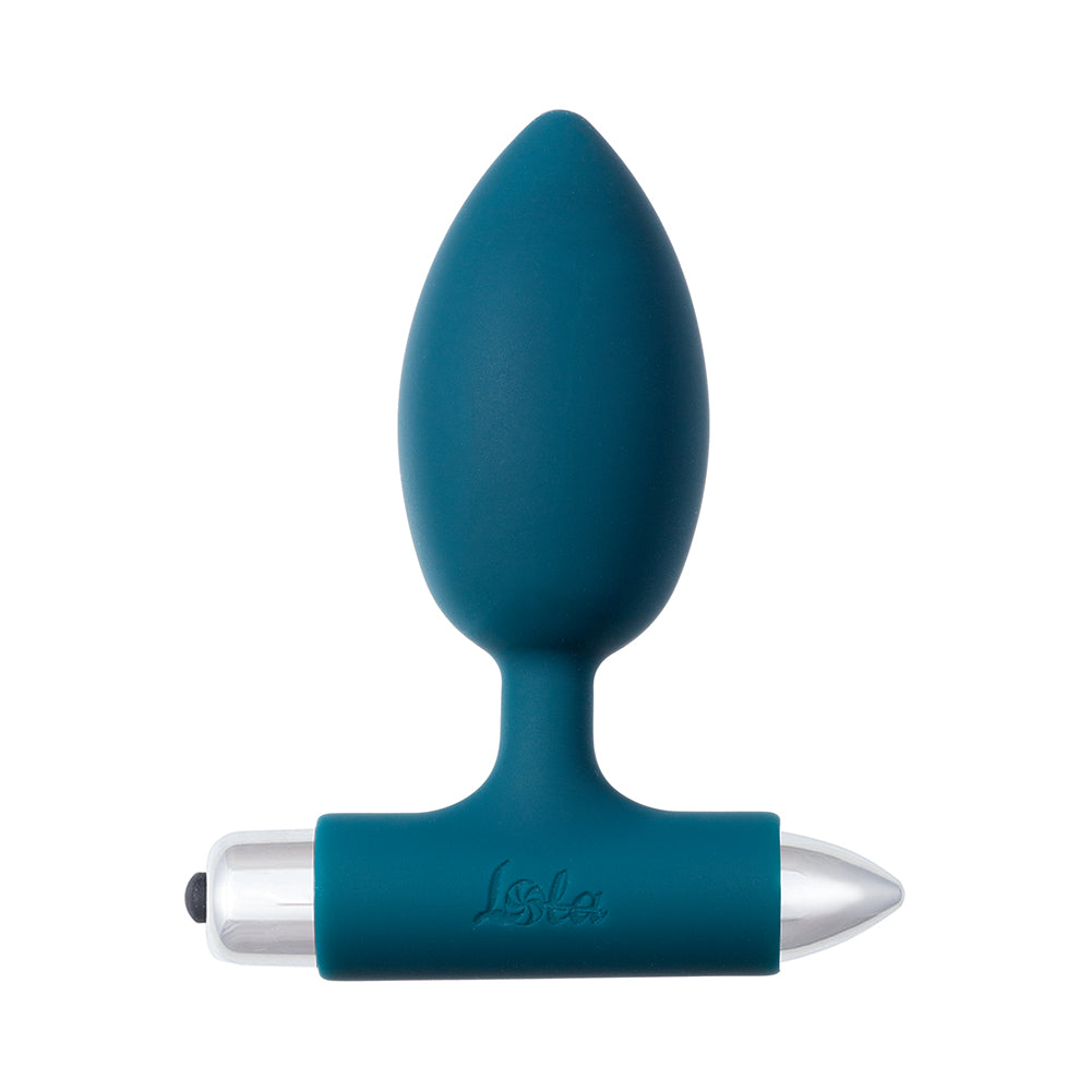 Lola Games - Plug Anale Vibrante con Pallina in Metallo Perfection - Blu