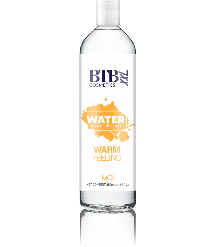 BTB Cosmetics - Lubrificante Base Acqua Effetto Riscaldante - 250 ml