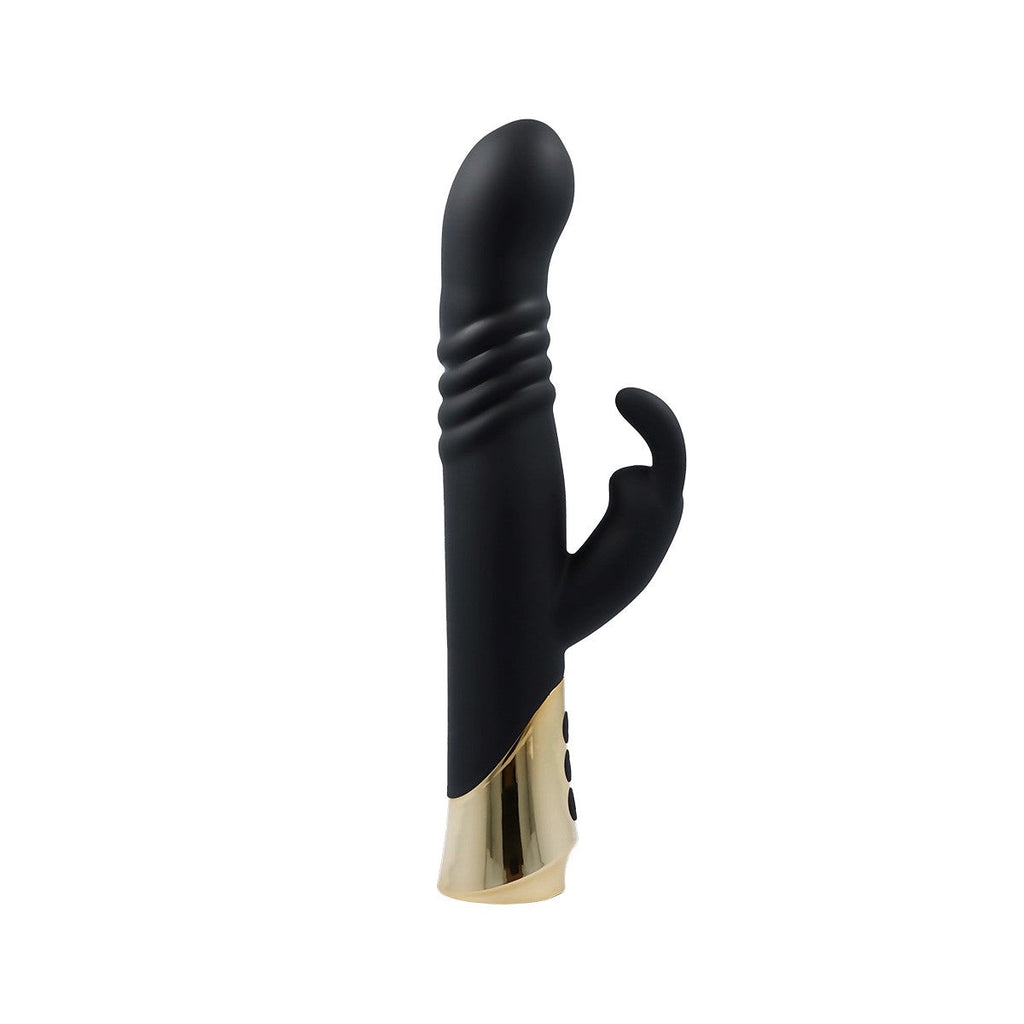 VIBRATORE CONIGLIO RICARICABILE LIONHEAD A SPINTA E ROTAZIONE