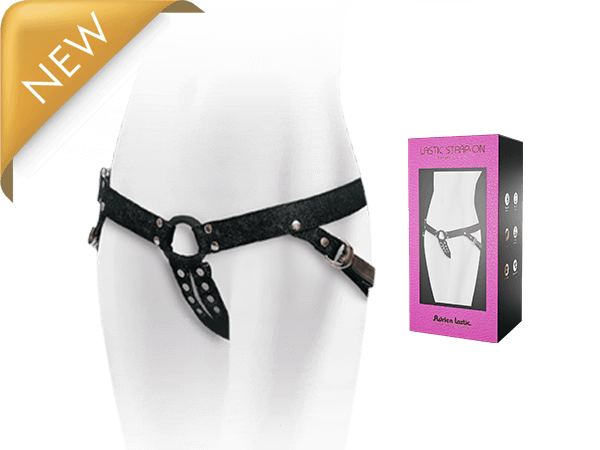 Adrien Lastic - Strap-On Elasticizzato - Nero