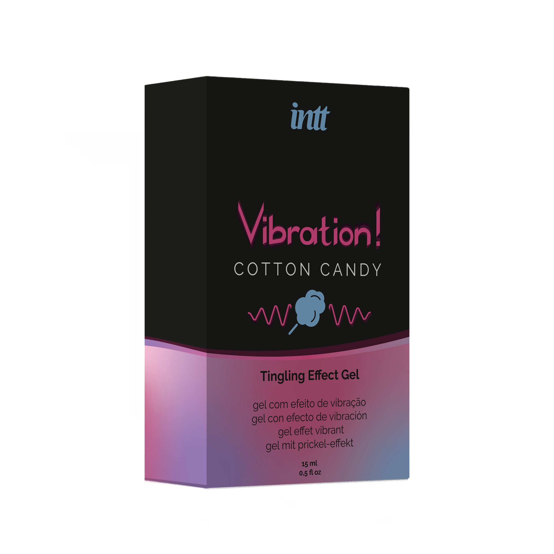 Intt - Gel Vibrante Cotton Candy - 15 ml