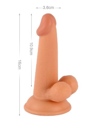 VSC Novelty - Dildo Realistico Mr. Rude - Color Carne - 6.3"