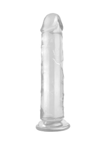 VSC Novelty - Dildo Realistico Crystal Jellies Mr. Rude 8,5" - Trasparente