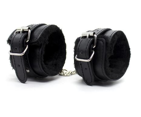 VSC Novelty - Manette Regolabili in Eco Pelle - Nero