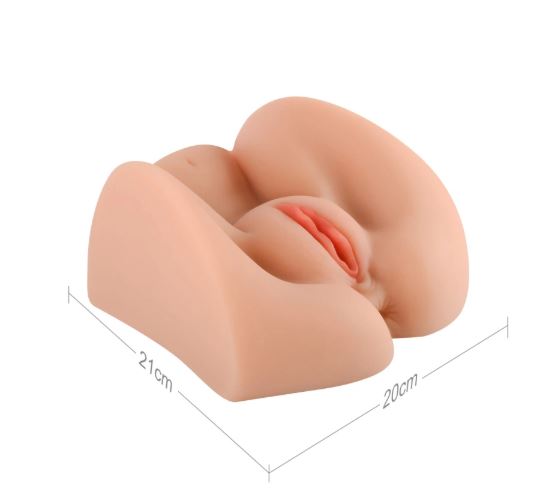 VSC Novelty - Masturbatore Realistico Vagina e Ano Alana - Color Carne