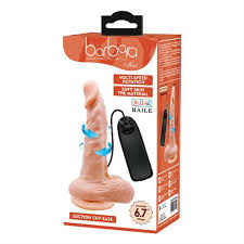 Dildo vibrante multi-velocità Barbara Max 7.1"