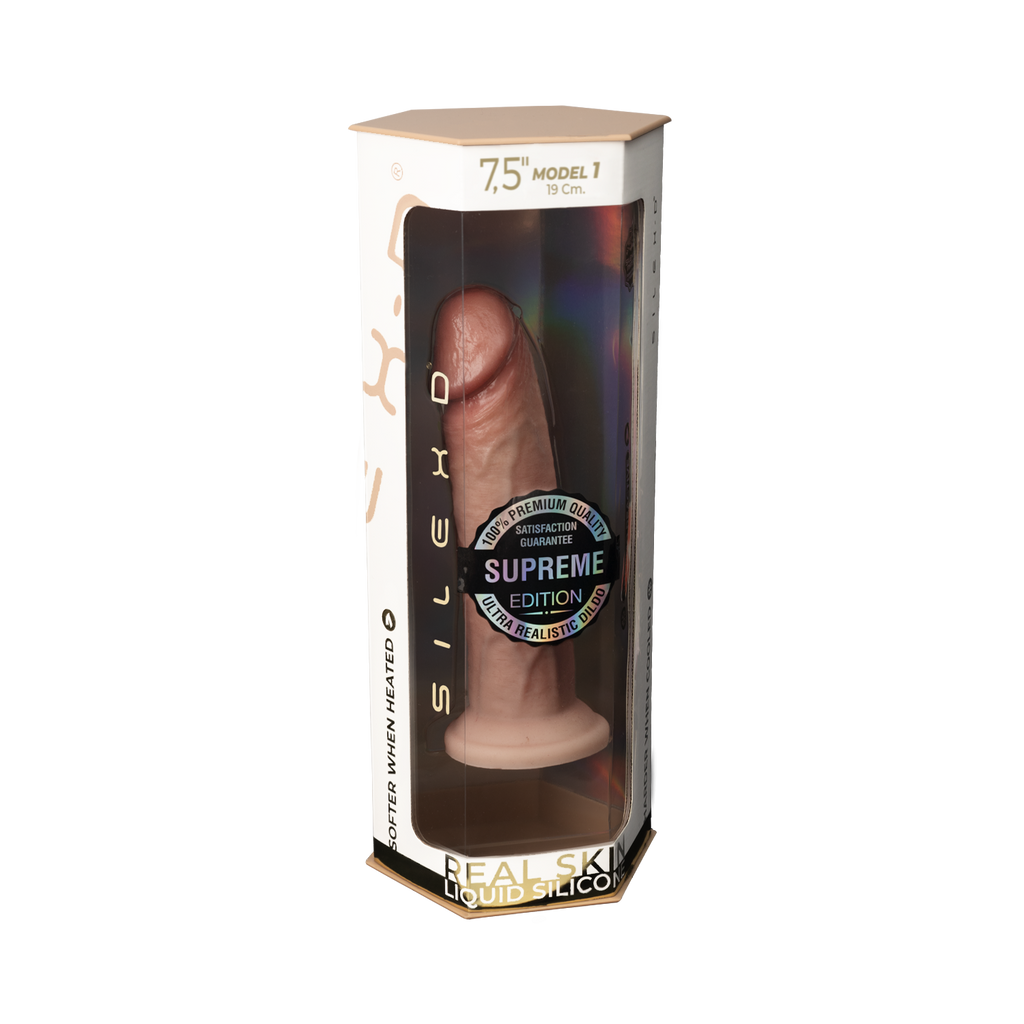 SilexD - Dildo Premium Real Skin Model 2 - 7,5"