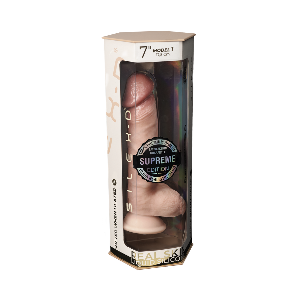 Silexd - Dildo Premium Real Skin Model 1 - 7"