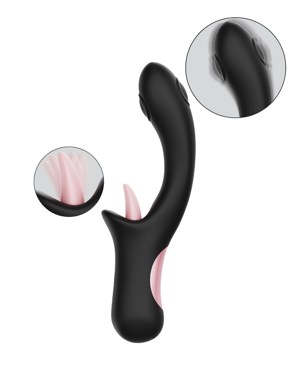 SinsFactory Selection - Multi-Funcional Tongue Licking Vibrator - Gemma