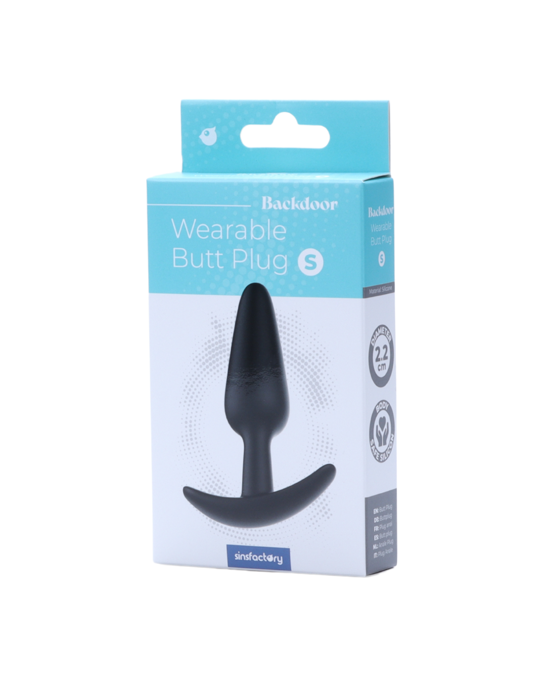 SinsFactory - Wearable Butt Plug - S