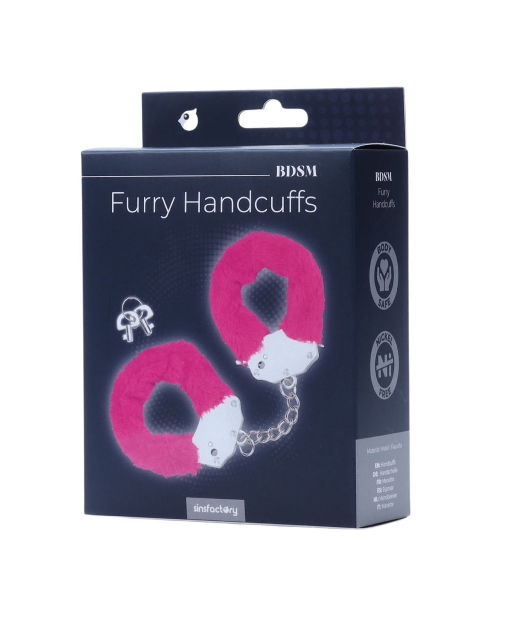 SinsFactory - Furry Fun Cuffs - Fucsia