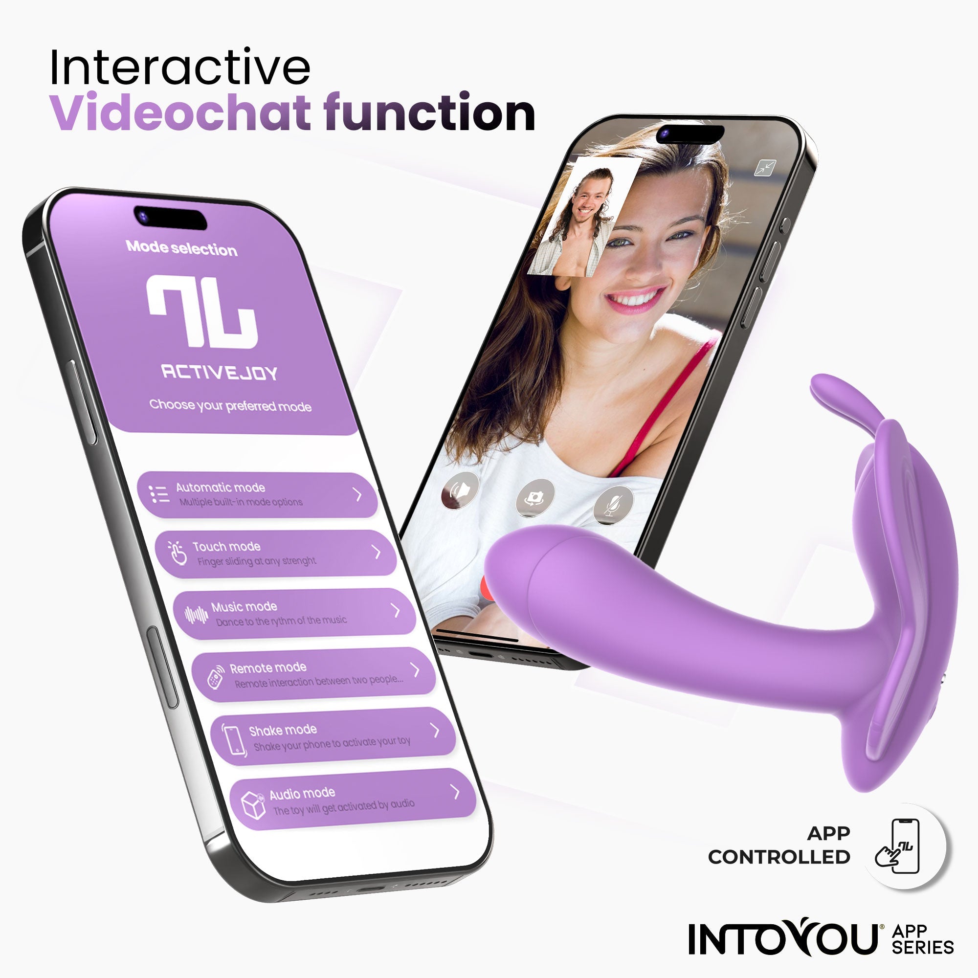 Into You - Wingy - Vibratore Punto G Indossabile + APP