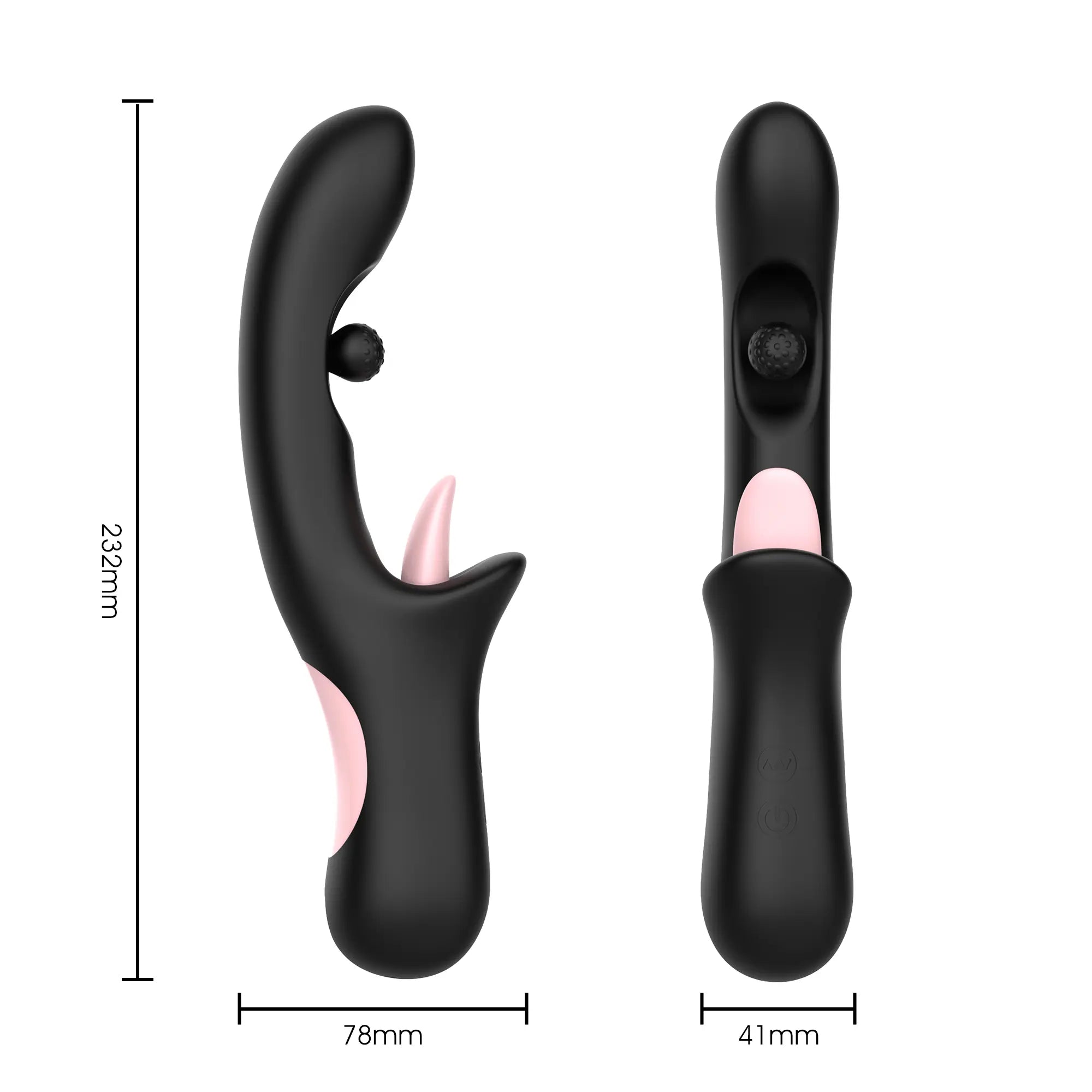 SinsFactory Selection - 3 in 1 Tongue Licking Rotating Vibrator - Georgia