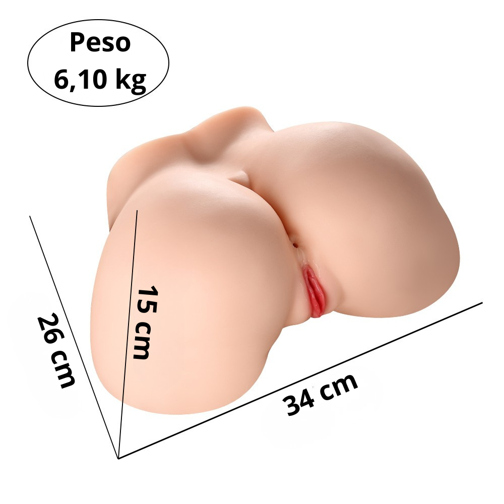 Xise - Melissa - Masturbatore Vagina e Ano - 6,10  kg