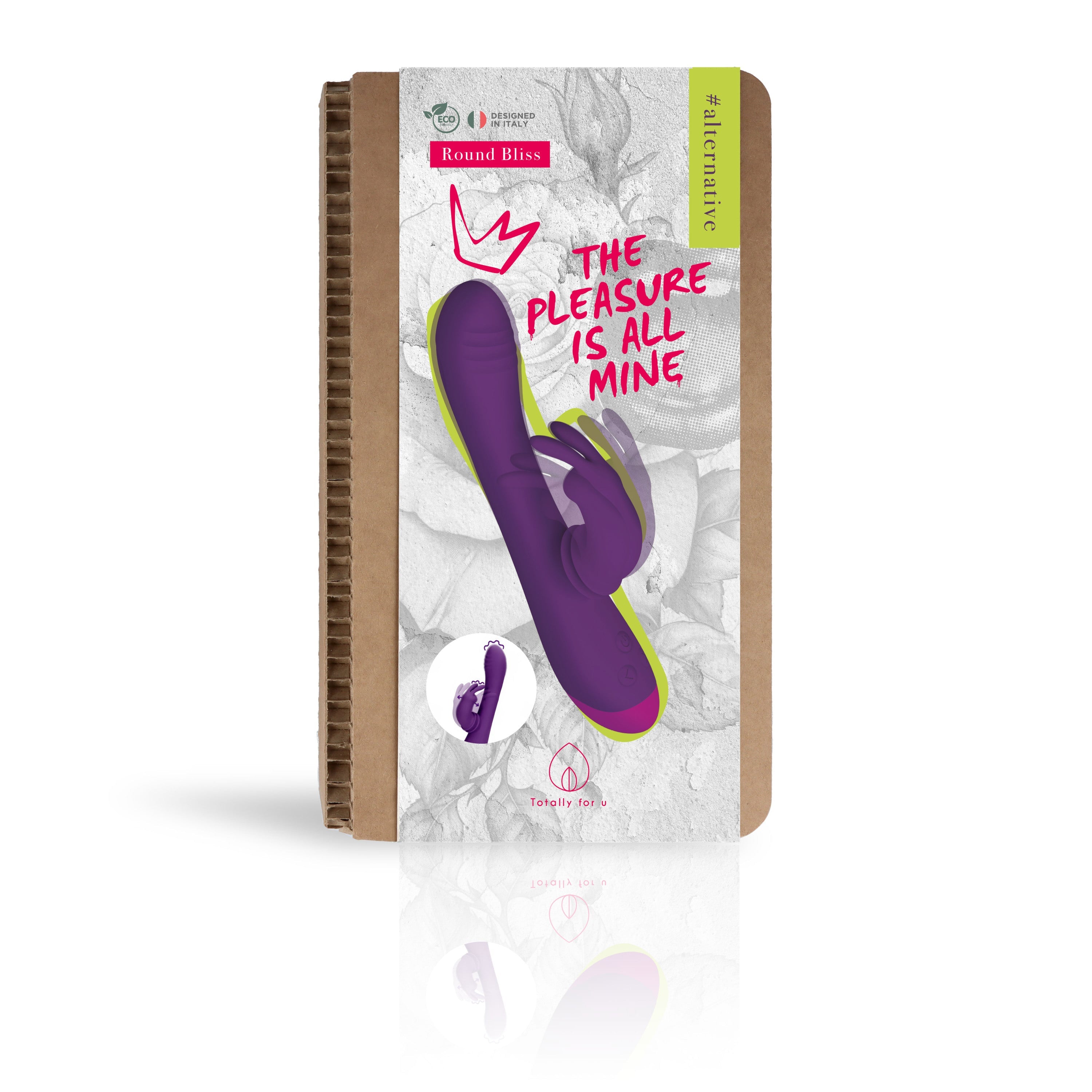 Totally for u - Alternative - Vibratore Rabbit Rotante - Round Bliss