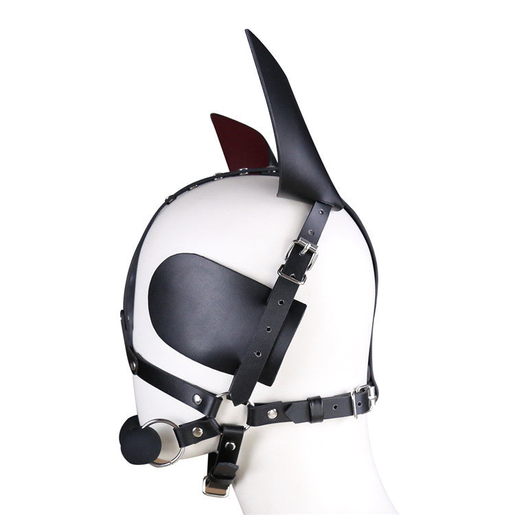 VSC Novelty - Maschera Fetish da Cavallo con Gag