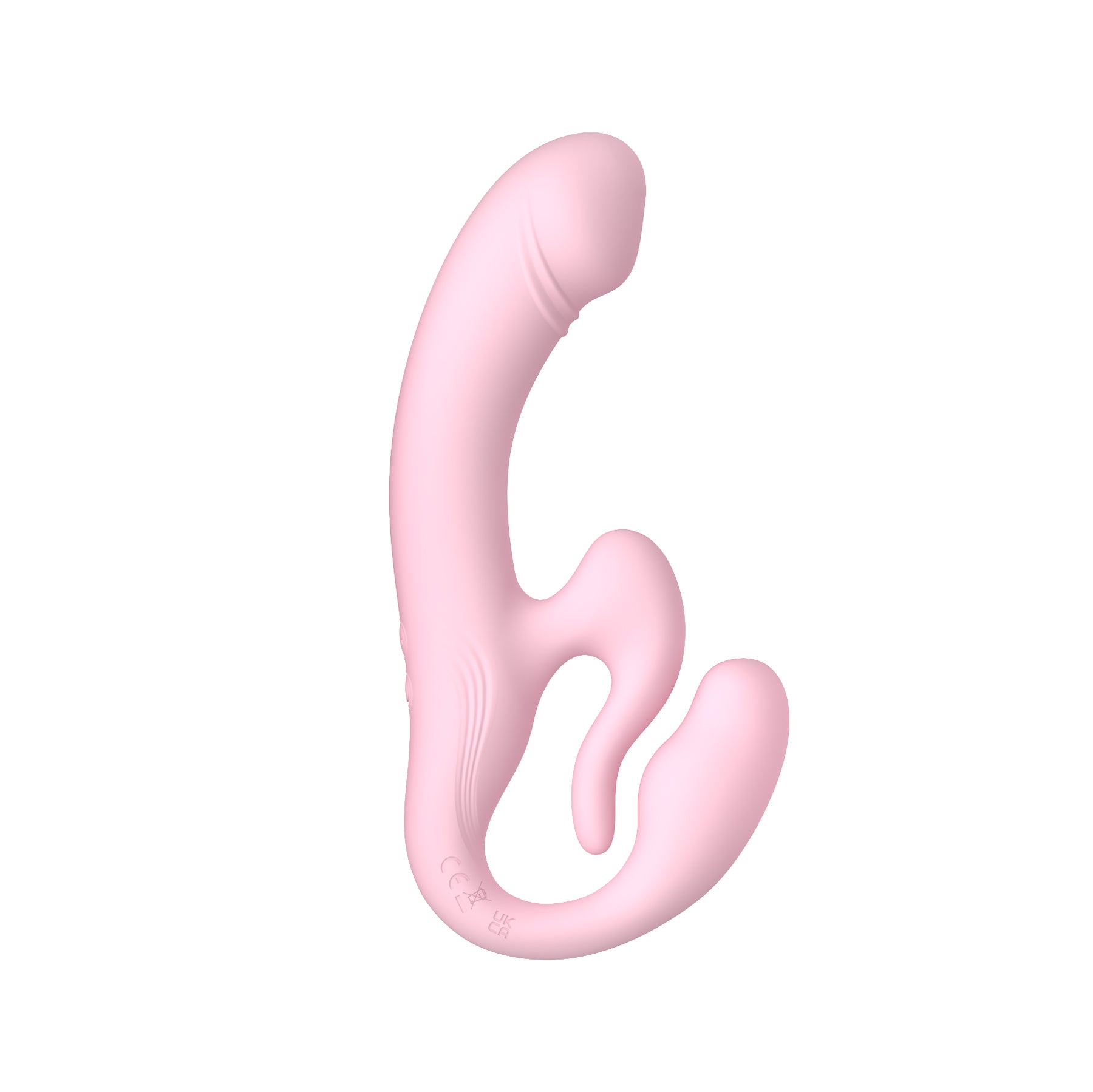 Winyi - Strapless Doppio Vibrante con Telecomando - Marcia