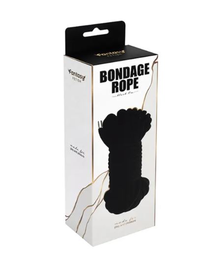 Fantasy Fetish - Corda Bondage 10 metri - Nero