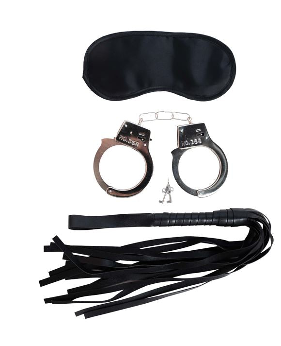 Fantasy Fetish - Set BDSM  3 Pezzi - Nero