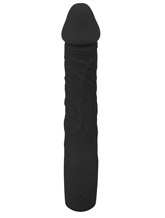 Fantasy Toys - Vibratore Punto G Realistico Riscaldabile - Nero - Prometheus