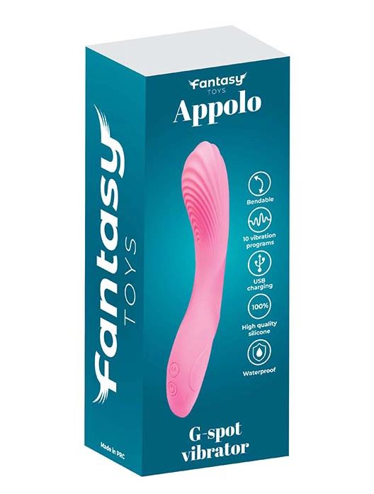 Fantasy Toys - Vibratore Punto G Flessibile - Apollo