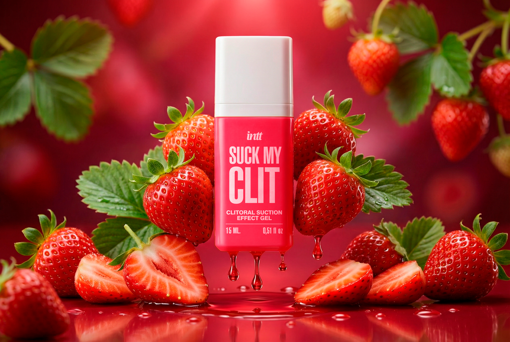 Intt - Gel Clitorideo Kissable Effetto Suzione - Fragola