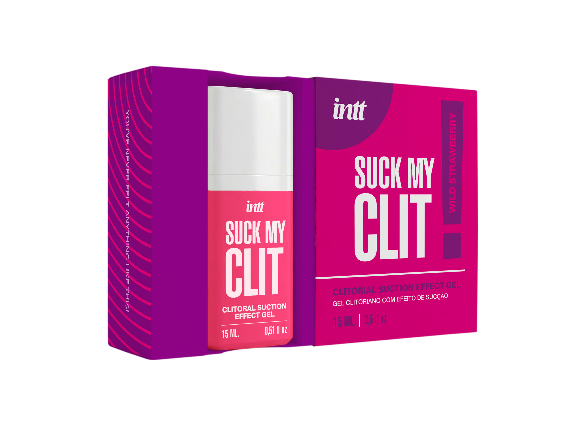 Intt - Gel Clitorideo Kissable Effetto Suzione - Fragola
