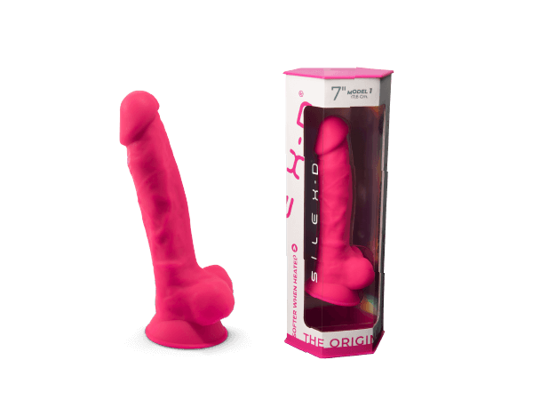 Silexd - Dildo Premium Silicone Mod.1 7'' - Rosa