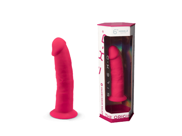 Silexd - Dildo Premium Silicone Mod.2 6" - Rosa