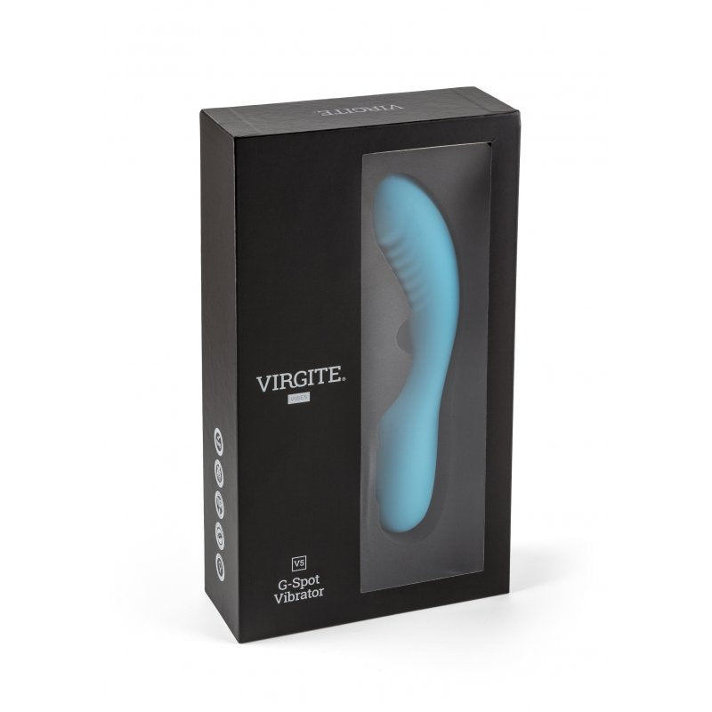 VIBRATORE RICARICABILE V5 BLU