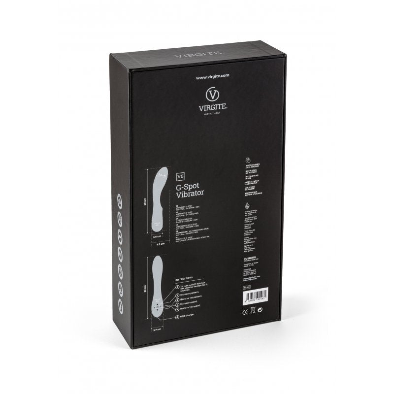 VIBRATORE RICARICABILE V5 BLU