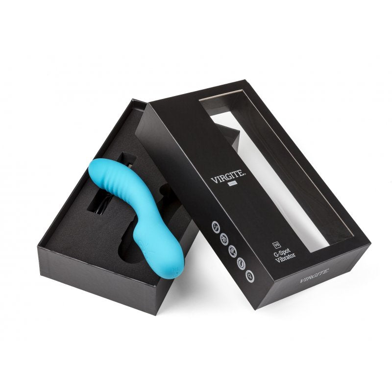 VIBRATORE RICARICABILE V5 BLU