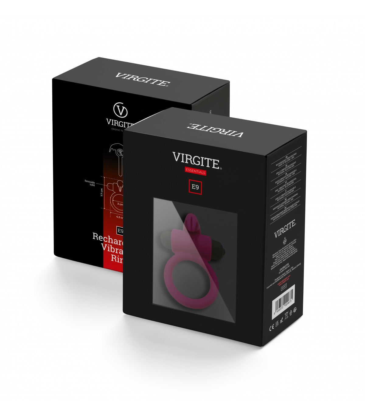 E9 ANELLO VIBRANTE RICARICABILE ROSA