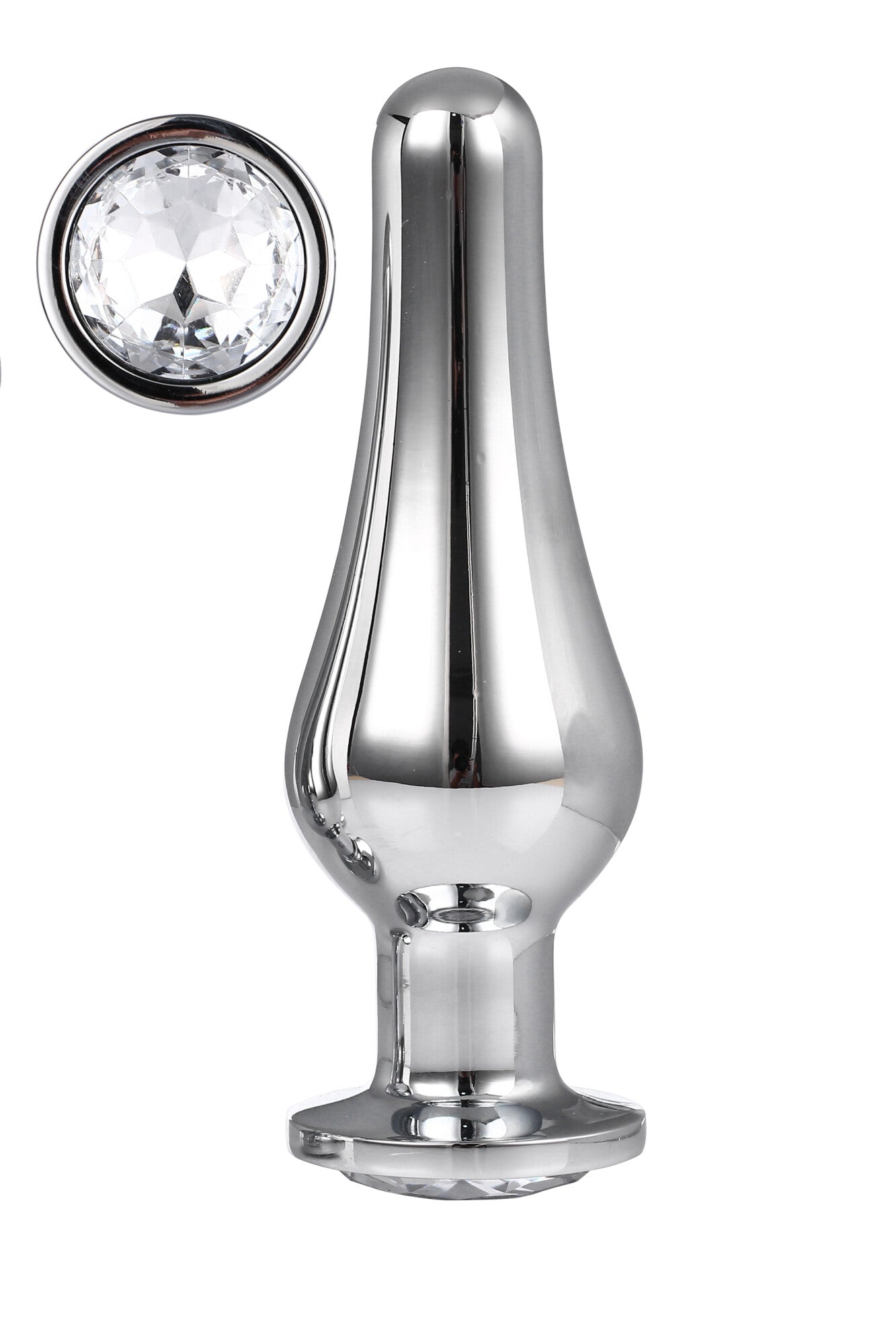 GLEAMING LOVE PLUG ARGENTO PER IL PIACERE L