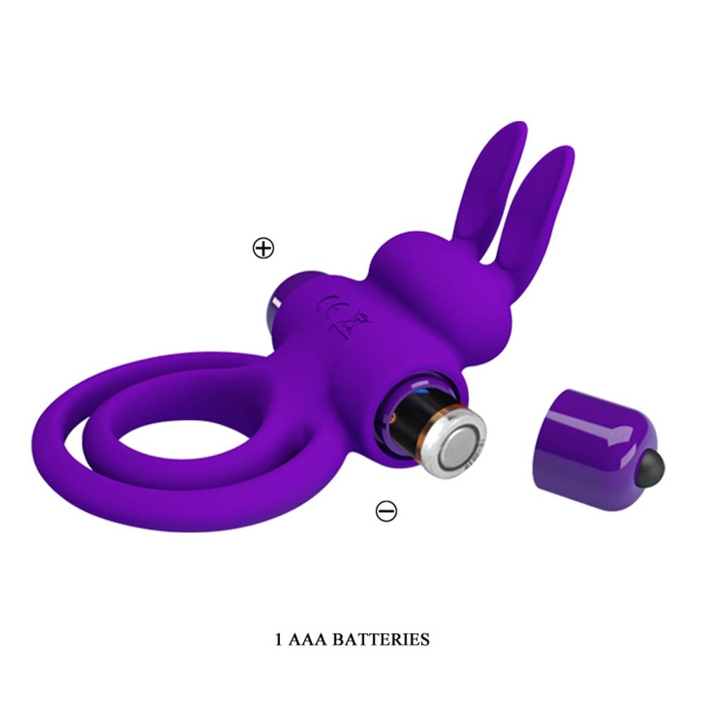 Anello per pene Pretty Love Vibrant 3 Viola