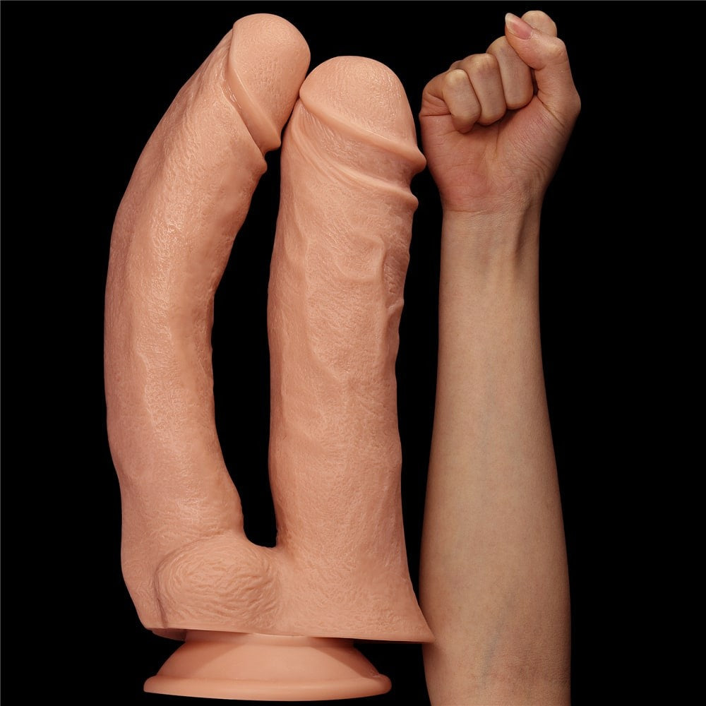 Dildo doppio mega realistico da 12''
