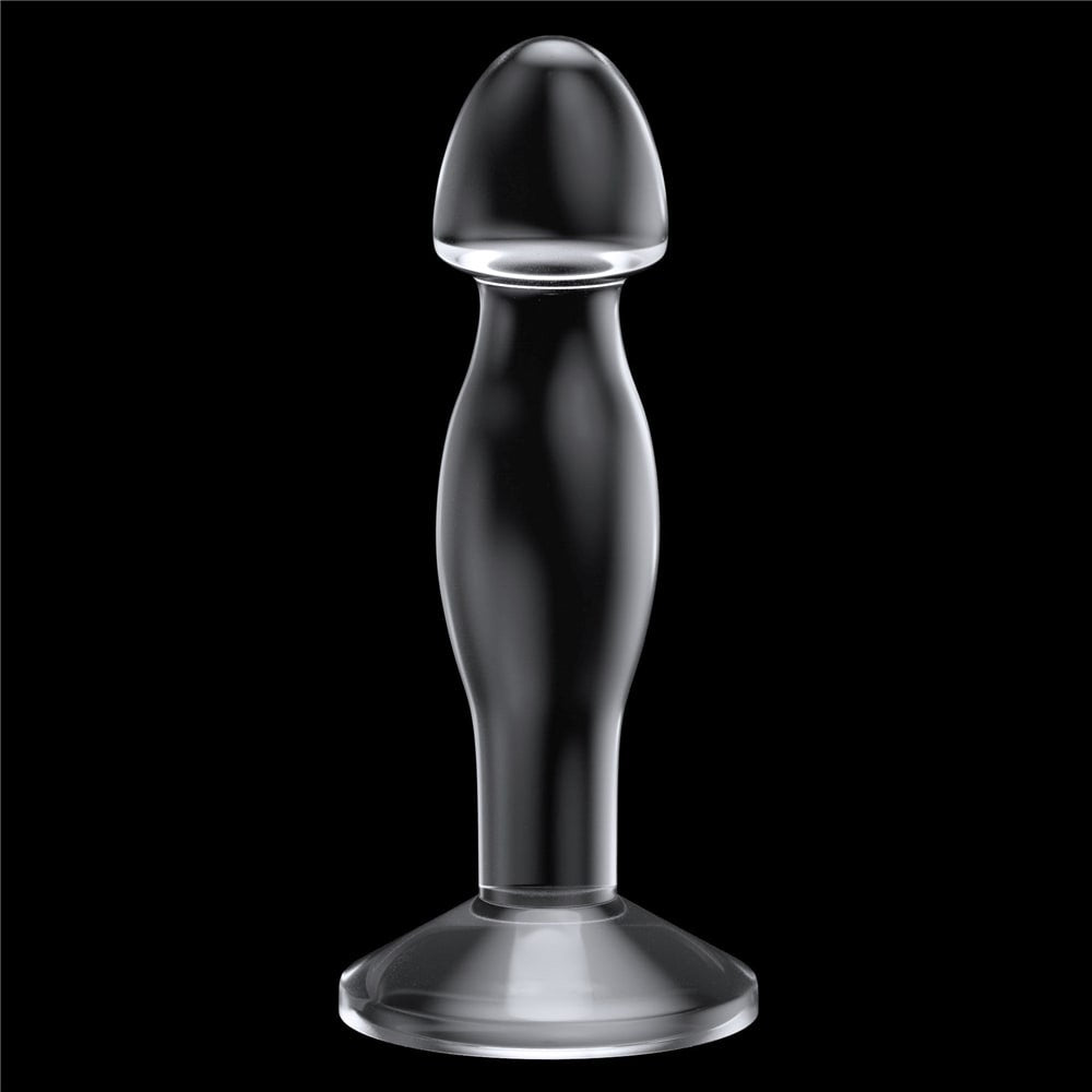 Plug prostatico trasparente impeccabile da 6,5''