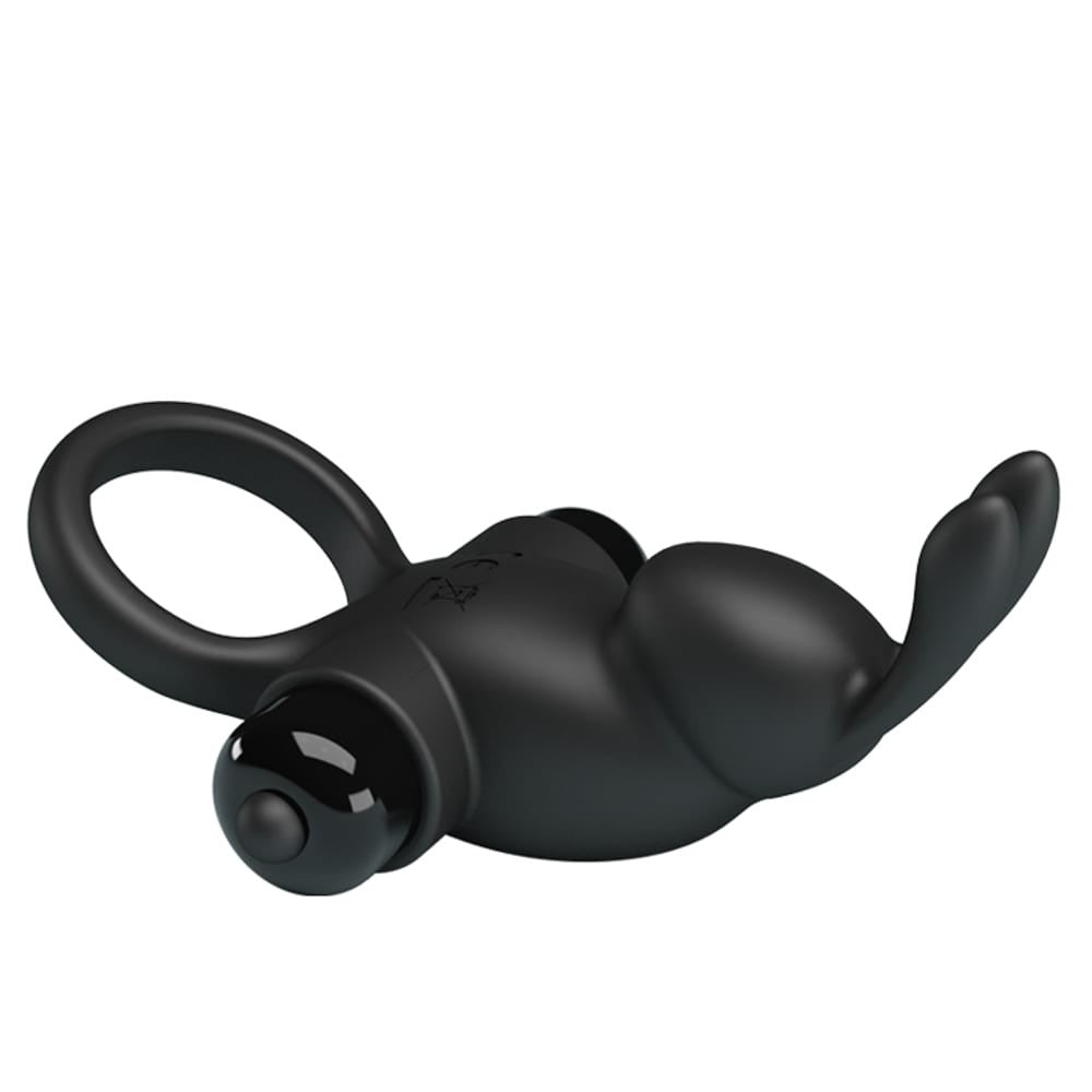 Anello per pene Pretty Love Vibrant 1 Nero