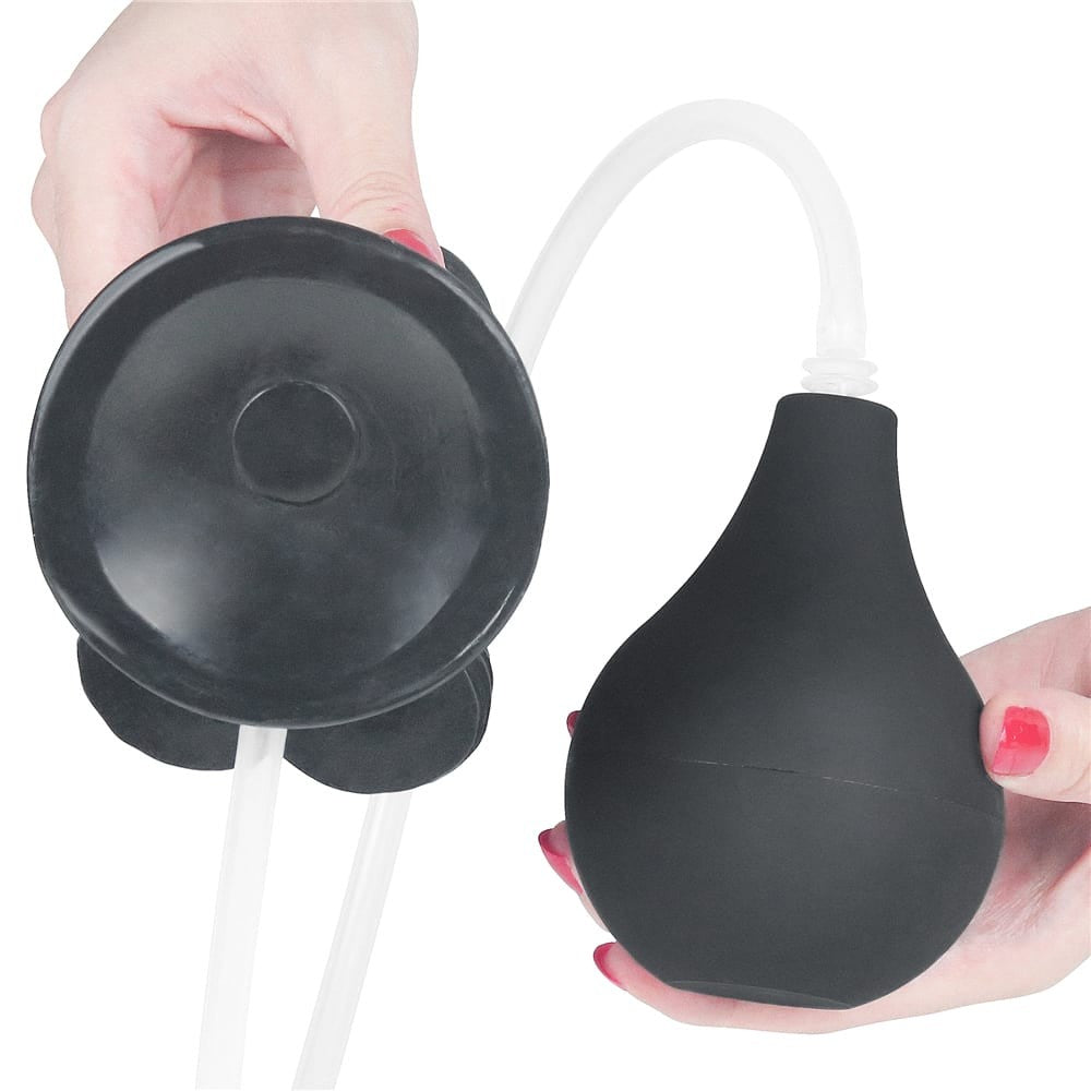 Dildo estremo squirting da 9'' - Nero