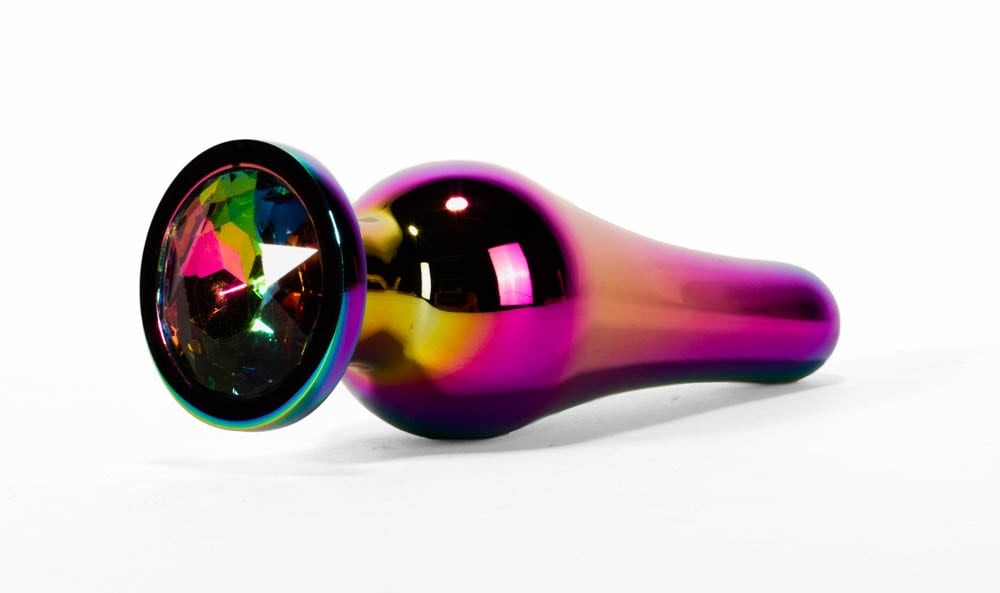 Plug anale in metallo X-MEN Secret Shine Rainbow S