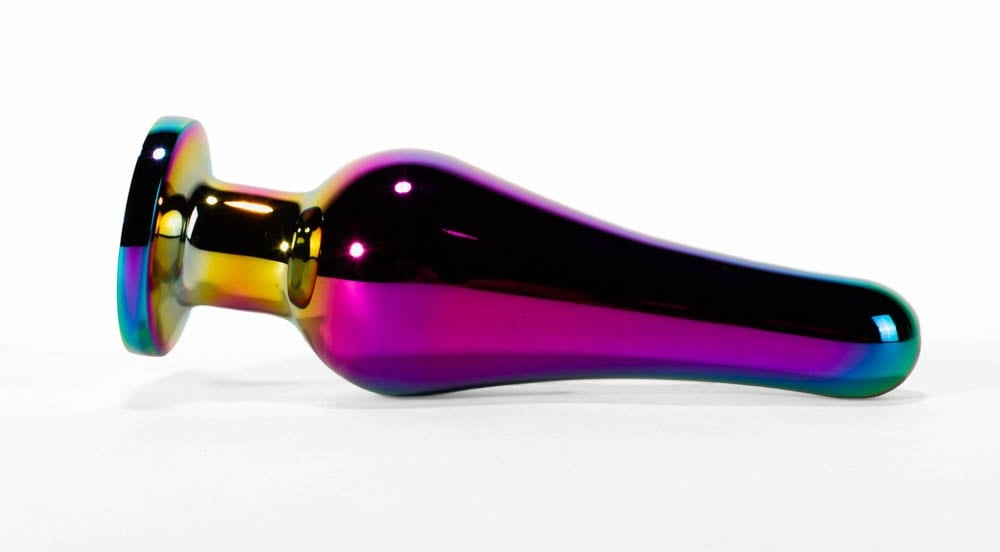 Plug anale in metallo X-MEN Secret Shine Rainbow S