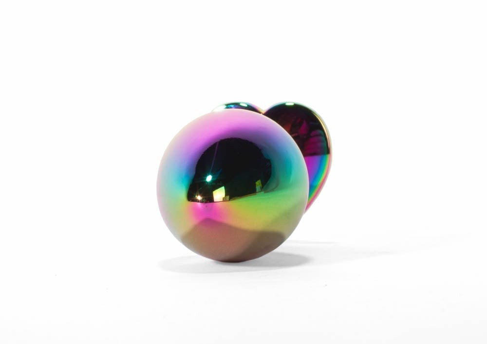 Plug anale in metallo X-MEN Secret Shine Rainbowheart L