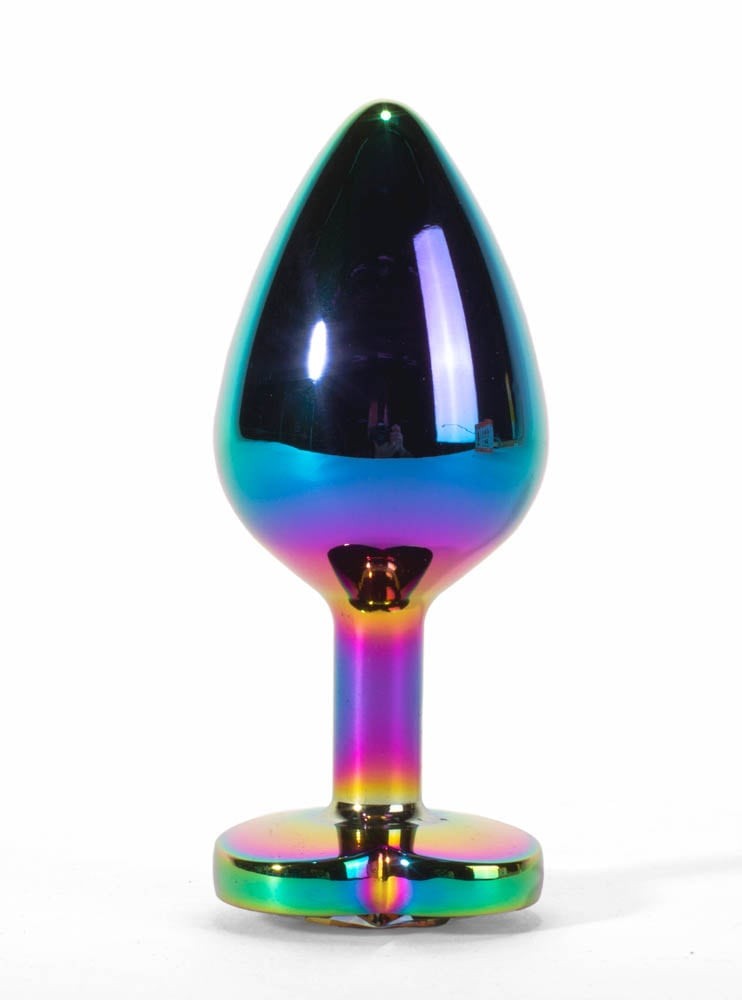 Plug anale in metallo X-MEN Secret Shine Rainbowheart L